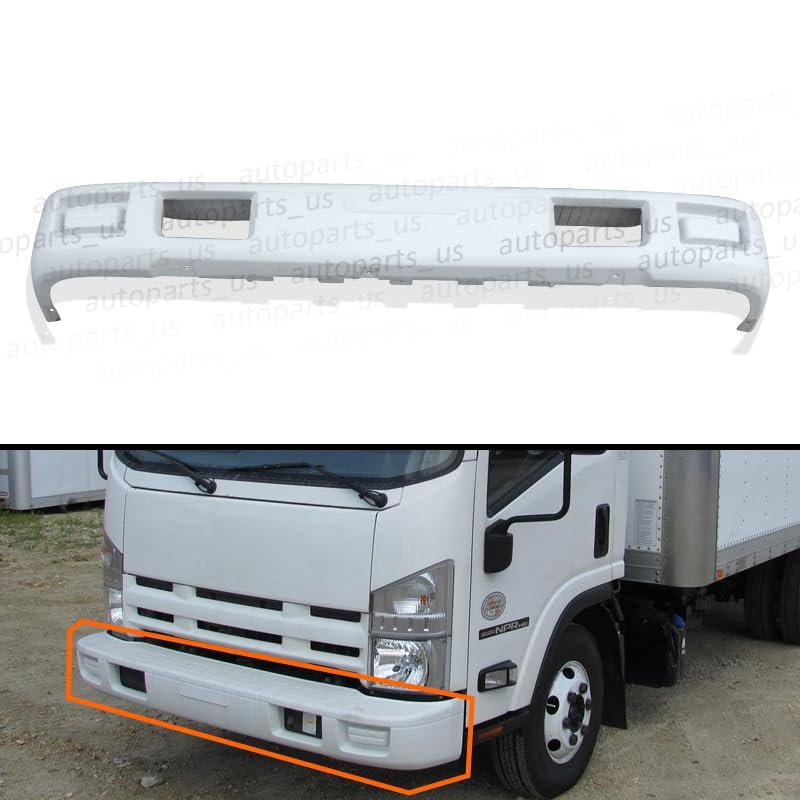 Front Bumper For Isuzu Npr Npr-hd Nqr Nrr Gmc W3500 W4500 W5500 Diesel Gas 2008-2025 Plastic