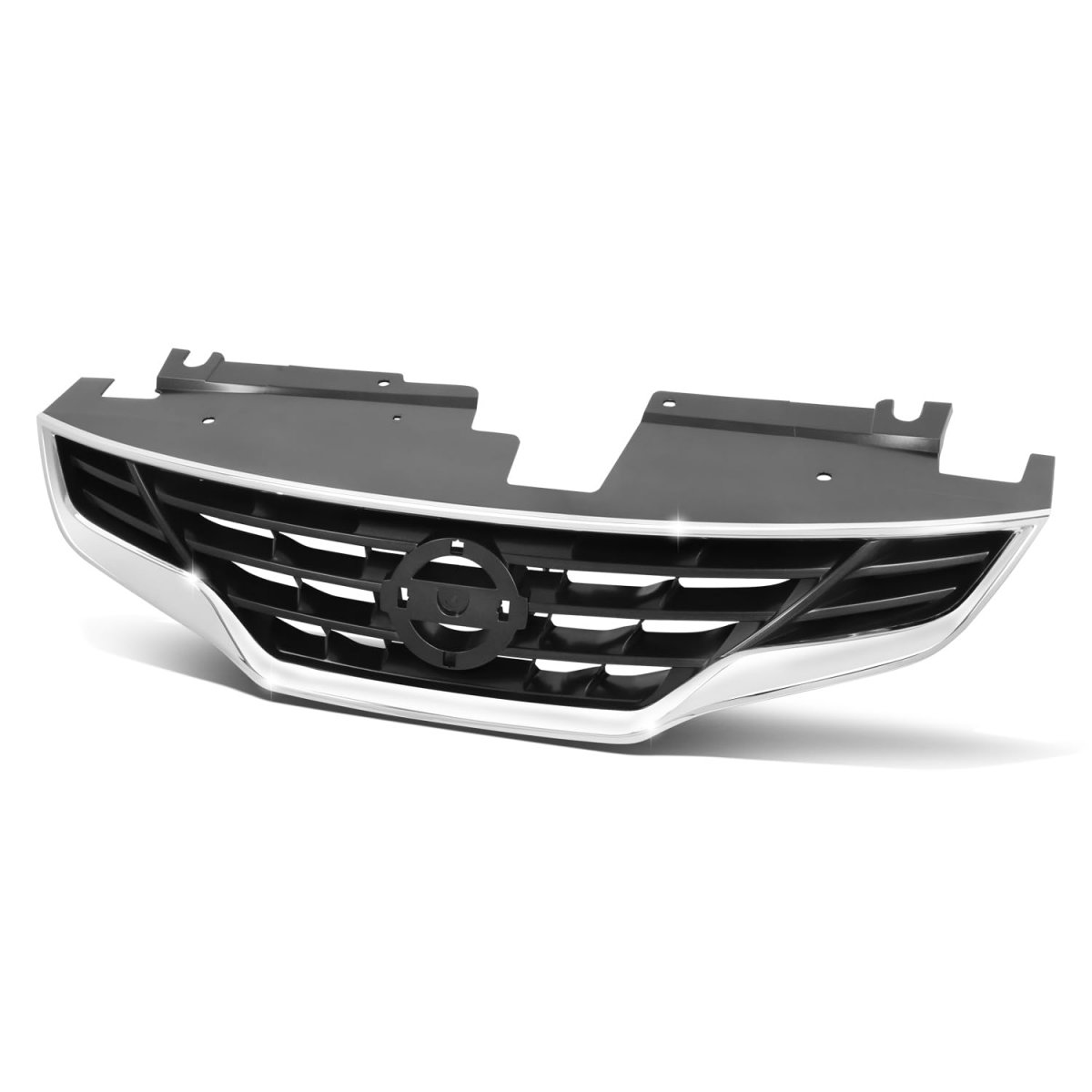 Ni1200245 Factory Style Front Bumper Grill Grille Assembly For Nissan Altima 2-door 2010-2013 Chrome Black