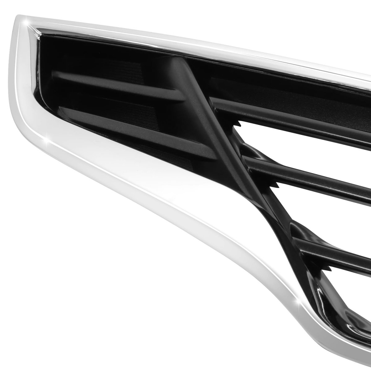 Ni1200245 Factory Style Front Bumper Grill Grille Assembly For Nissan Altima 2-door 2010-2013 Chrome Black