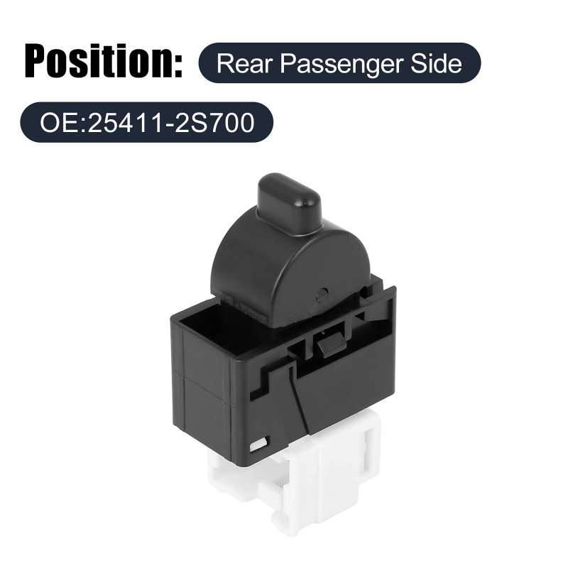 Rear Passenger Side Power Window Switch 25411-2s700 Replacement For Nissan Frontier 2000-2004