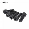 Uxcell 5 16-18x3 4 Hex Socket Head Cap Screw Bolts 12 9 Grade Alloy Steel 20pcs
