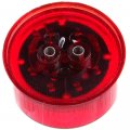 Ocpty 9led Side Marker Light 6pcs 2a Red Round Trailer Lamp Stop Turn Tail W Rubber Mounting Grommet And Pigtails Fit For Boats