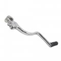 Uxcell 15mm Dia Shaft Nickel Plated Iron Motorcycle Engine Kick Start Lever For Qj 125