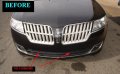 312 Motoring Fits 2010 10 Lincoln Mkz Lower Chrome Grille Grill Kit