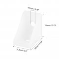 Uxcell 20pcs 90 Degree Plastic Corner Braces 15 2x20x20mm Nylon Shelf Right Angle Brackets With Screws For Cabinets Cupboards