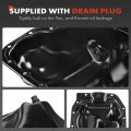 A-premium Engine Oil Pan Replacement For Mazda 626 1993-2002 Millenia Mx-3 Mx-6 Ford Probe