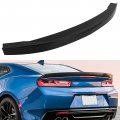 Aintier 1pc Abs Spoiler Wing Compatible For 2016-2021 Chevrolet Camaro Glossy Black Rear Trunk Tail