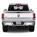 Ipick Image Made For Ram Logo 3d Embossed Letters On Mirror Chrome Metal License Plate Frame