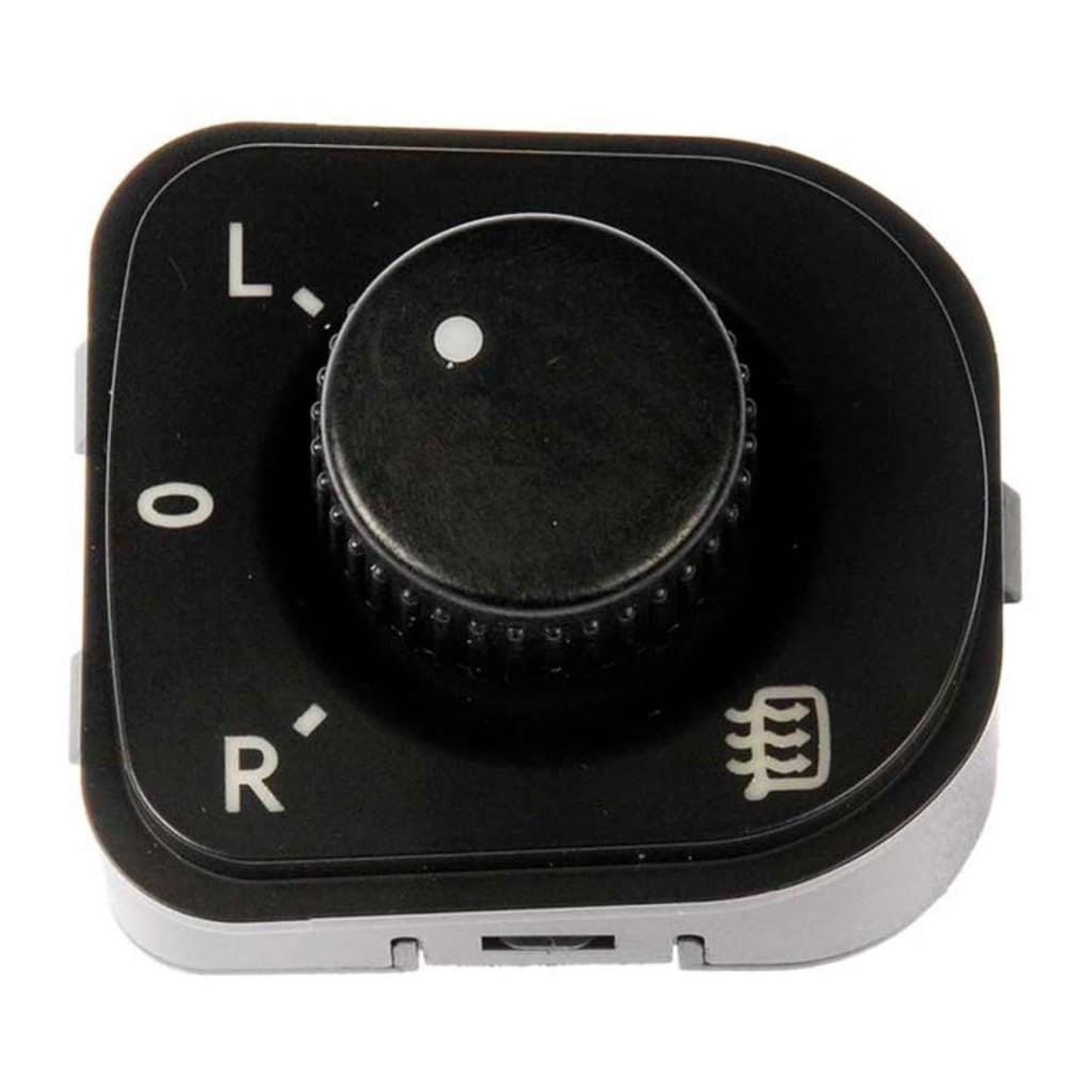 Volkswagen Eos 2007-2016 Power Mirror Switch Front Driver Side Plastic Cable Material Bullet Terminal Illuminated Replacement