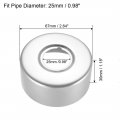 Uxcell Round Escutcheon Plate 67x30mm Stainless Steel Polishing For 25mm Diameter Pipe