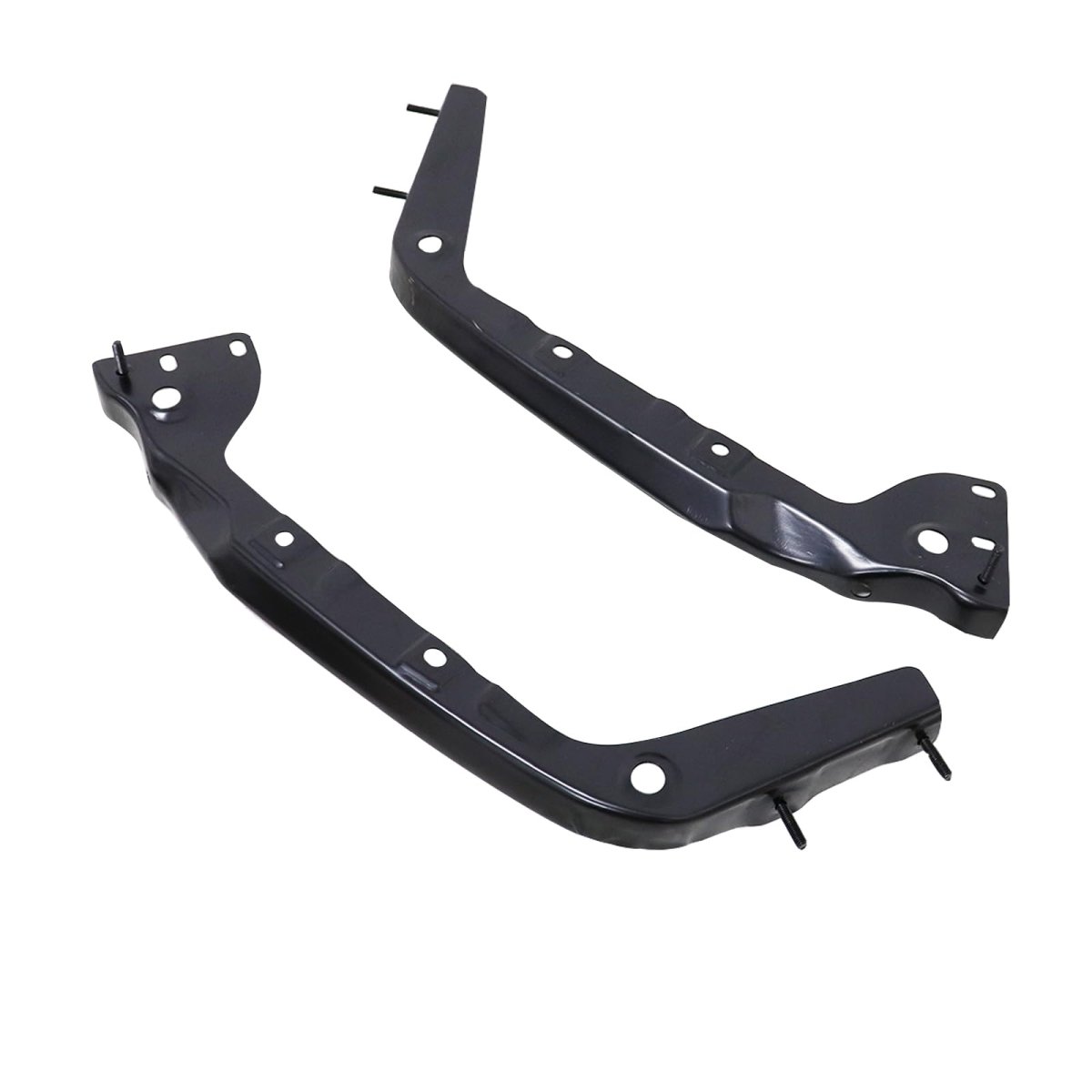 Bumper Retainer Bracket Set Front Driver Passenger Side For Toyota Tundra 2014 2015 2016 2017 2018 2019 2020 2021 Replace