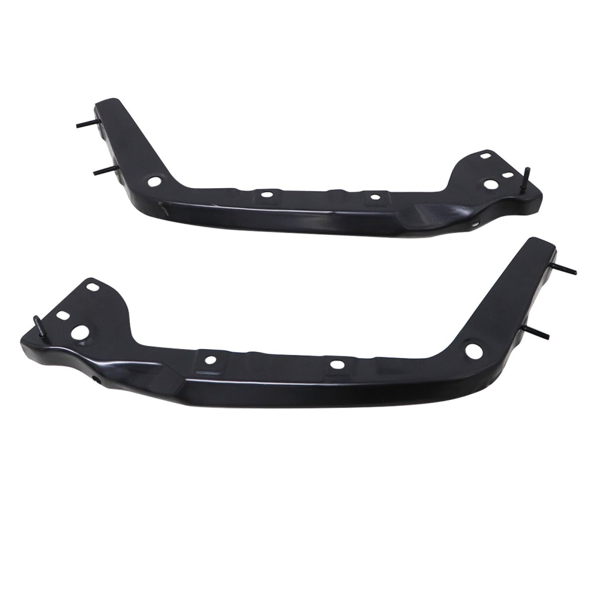 Bumper Retainer Bracket Set Front Driver Passenger Side For Toyota Tundra 2014 2015 2016 2017 2018 2019 2020 2021 Replace