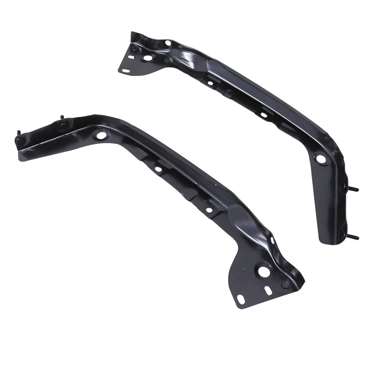 Bumper Retainer Bracket Set Front Driver Passenger Side For Toyota Tundra 2014 2015 2016 2017 2018 2019 2020 2021 Replace