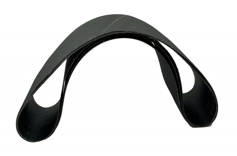 240 Grit Sanding Belts 6 In X 48 Premium Industrial Weight Silicon Carbide 3 Pack Model 35174
