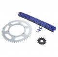 Fits Yamaha 99-01 Wr400f 03-14 Wr450f Blue Non O Ring Chain Sprocket Silver 13 50 114