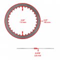 Caltric Clutch Friction Steel Plates And Springs Compatible With Yamaha Mt07 2018 2019 2020 2021 2022