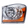 Headlightsdepot Halogen Headlight For Dodge Durango 2004-2005 Includes Left Driver Side Headlamp 