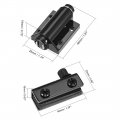 Uxcell Glass Door Magnetic Catch Latch Closures With Clamp Set For 5-6mm 2pcs