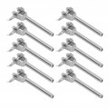 Cable Railing End Fitting 10pcs Kit Jaw Swage Stainless Steel Toggle Turnbuckle Hardware 3mm Wire Railings