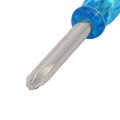 Uxcell 3mm Tip Plastic Handle Phillips Screwdrivers Driver Repairing Tool Blue 100pcs