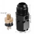 Uxcell 1 Set Auto Engine Temperature Cooling Fan Switch Fitting Adapter 12an 210 F On-195 Off