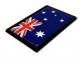 Australia Flag Black Metal Car Emblem