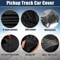 X Autohaux Suv Car Cover For Chevrolet Tahoe 4 Door 2021 Waterproof Sun Rain Dust Wind Snow Protection 190t Pu With Driver