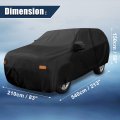 X Autohaux Suv Car Cover For Chevrolet Tahoe 4 Door 2021 Waterproof Sun Rain Dust Wind Snow Protection 190t Pu With Driver