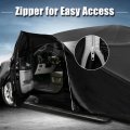 X Autohaux Suv Car Cover For Chevrolet Tahoe 4 Door 2021 Waterproof Sun Rain Dust Wind Snow Protection 190t Pu With Driver
