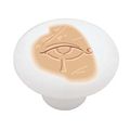 Stone Eye Of Horus Decorative High Gloss Ceramic Drawer Knob 