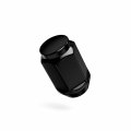 24pcs Black 12x1 5 Metric Wheel Lug Nuts Closed End Bulge Conical Taper Acorn Cone Seat 1 Inch Length Installs With 19mm Or 3 4