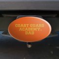 U S Coast Guard Academy Bears Dad Oval Tow Trailer Hitch Cover Plug Insert
