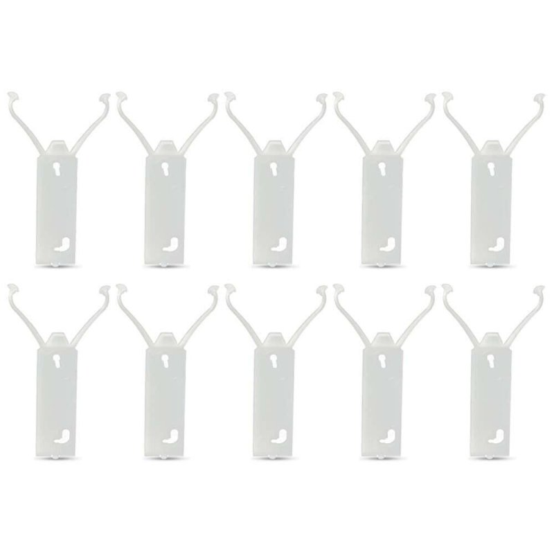 Teamwill 10pcs Wide Chrome Fender Door Quarter Trim Molding Clip Retainer For 80-90 Caprice