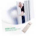 Jojofuny 4pcs Hasp Lock Metal Catch Door Safety Packlock Clasp Dice Bag Gate Latch Paint Brush Clip Wooden Window Angle Locking