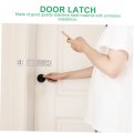 Jojofuny 4pcs Hasp Lock Metal Catch Door Safety Packlock Clasp Dice Bag Gate Latch Paint Brush Clip Wooden Window Angle Locking