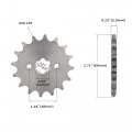 Front Sprocket 16t 420 Chain Replacement For Baja Dr50 Dr70 Dr90 Sdg Ssr 70 90 110 125 Dirt Bike