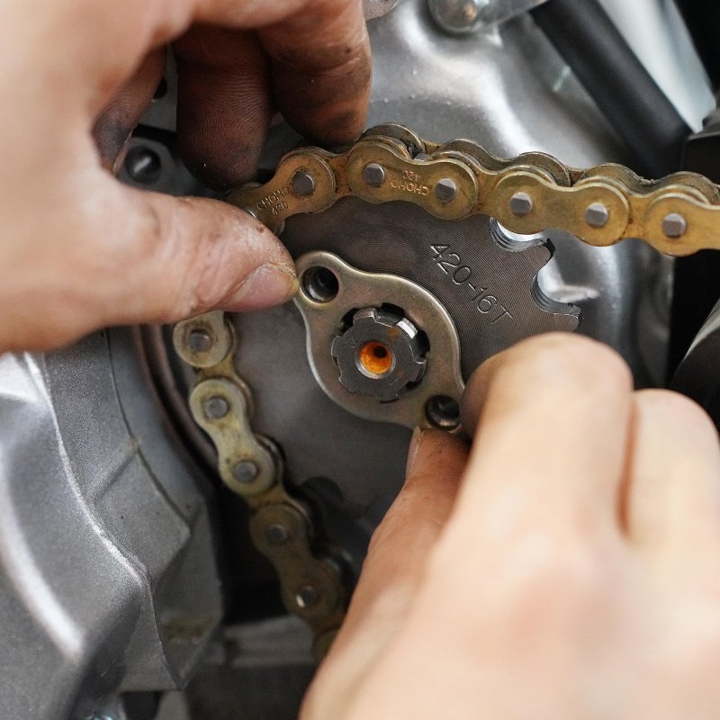 Front Sprocket 16t 420 Chain Replacement For Baja Dr50 Dr70 Dr90 Sdg Ssr 70 90 110 125 Dirt Bike