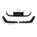 Glossy Black Rear Bumper Lip Diffuser Body Kit Spoiler For F80 M3 F82 M4 F83