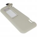 Ocpty Sun Visor Fit For 2010 2011 2012 2013 Mazda 3 With Sunroof And Light Gray Left Driver Side