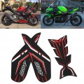 Fuel Tank Sticker 3pcs Motorcycle Gas Anti Slip Oil Decal Pads Fit For Z400 Ninja 400