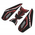 Fuel Tank Sticker 3pcs Motorcycle Gas Anti Slip Oil Decal Pads Fit For Z400 Ninja 400