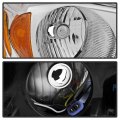 Acanii For 2004-2007 Chevy Malibu Factory Style Headlight Headlamp Replacement Right Passenger Side
