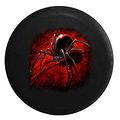 Black Widow Spider On Red Web 3d Look Poisonous Spare Tire Cover 35 In 