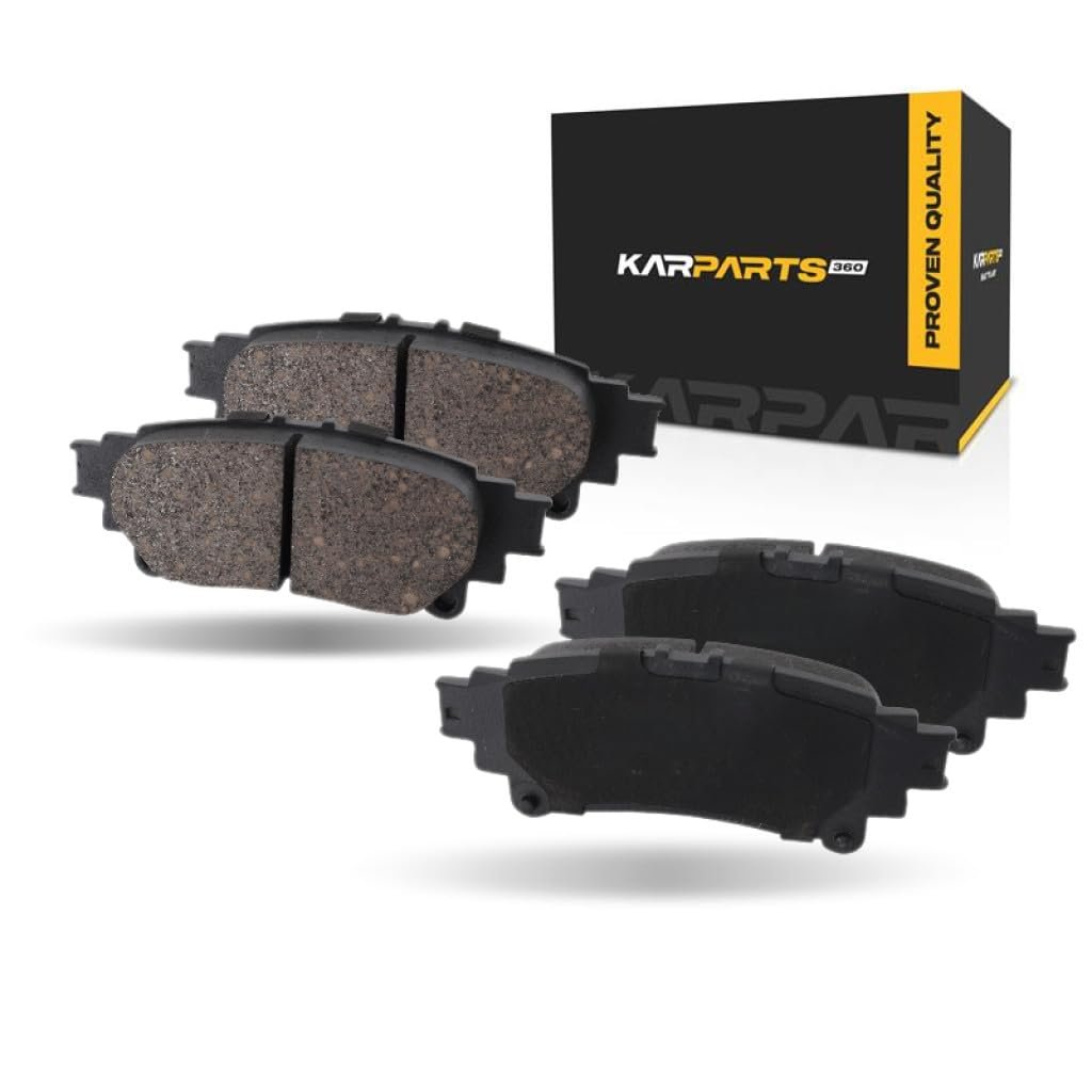 Rear Ceramic Brake Pad Set For Lexus Rx350 2010 2011 2012 2013 2014 2015 2 Wheel Replacement 446647050 446647051