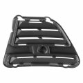 Non Fog Light Style Fo1039134 Front Cover Compatible With Ford Mustang 2013-2014 Passenger Right Side Smooth Black