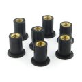 Fairing Bolts Mounting Kit For Gsxr600 Gsxr 750 2001 2002 2003 Matte Black 10 9 Grade Steel Fasteners Washers Nuts And Clips 