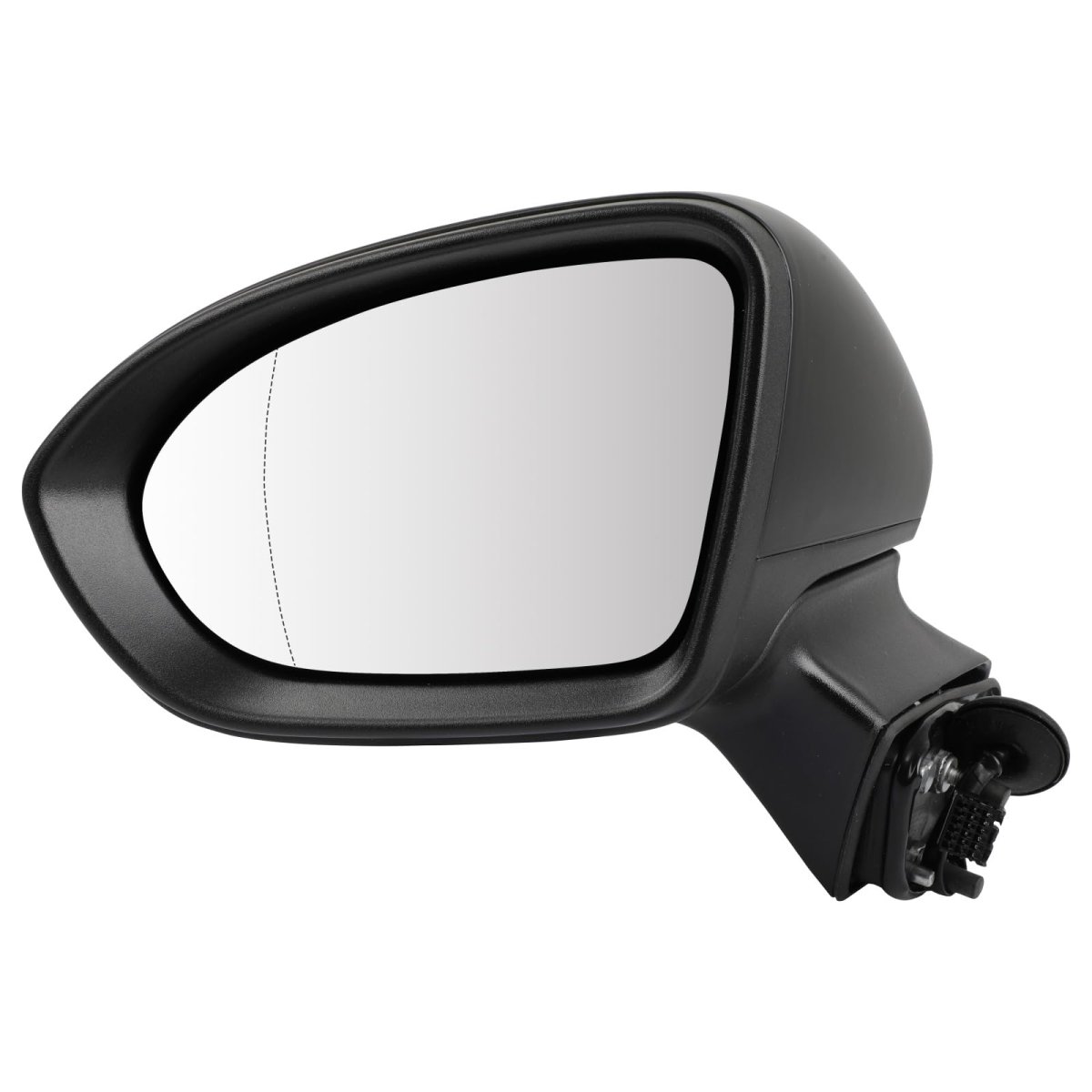 Driver Side View Mirror For 2016 2019 Chevy Cruze Heated With Cover And Ptm Without Signal Lamp Or Blis