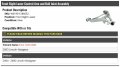 Front Right Passenger Side Lower Control Arm And Ball Joint Assembly Compatible With 2003-2006 Lincoln Navigator From 12 01
