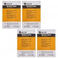 Niche Brake Pad Set For Ducati 996 998 748 Monster 900 620 750 695 S2r S4rs 61340081a Rear Semi-metallic 4 Pack
