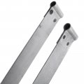 A-premium Set Of 2pcs Fuel Tank Straps Compatible With Toyota Tacoma 2005-2012 2014-2020 W O Off-road Package Gray Color